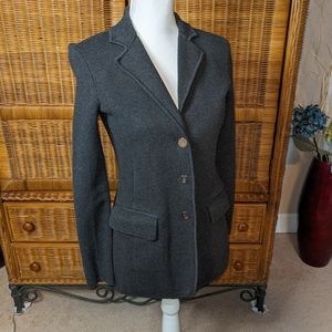 Ralph Lauren Gray Knit Jacket XSMALL
